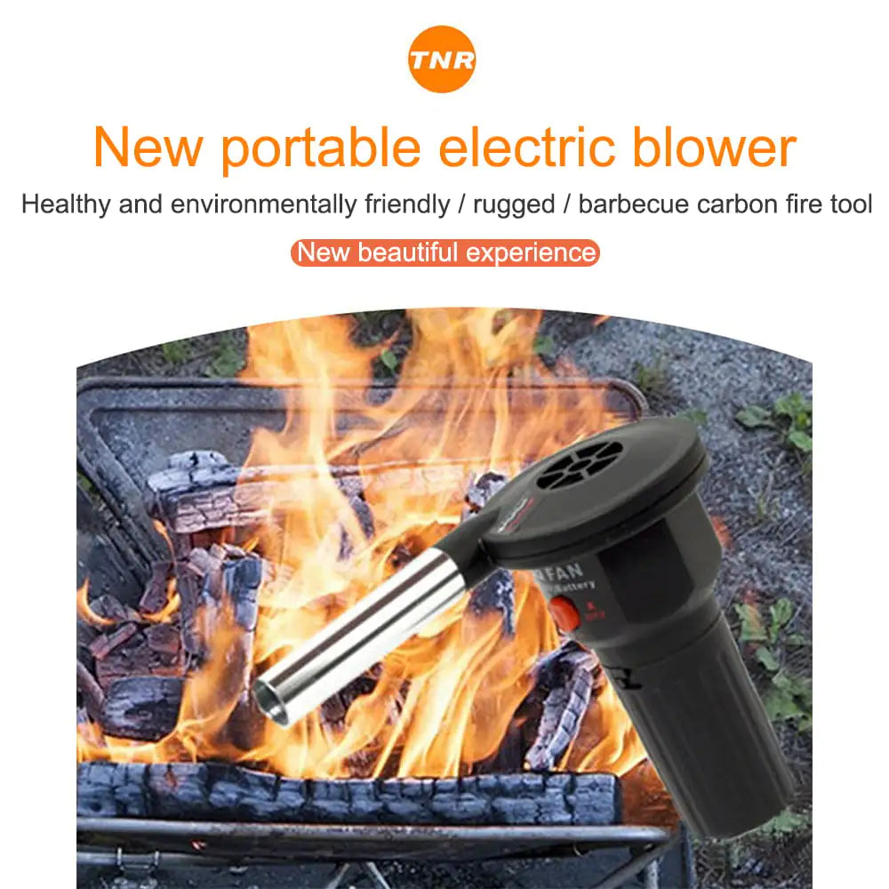 Handheld Electric BBQ Air Blower for Outdoor Use