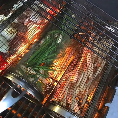 BBQ Basket Stainless Steel Grill Outdoor