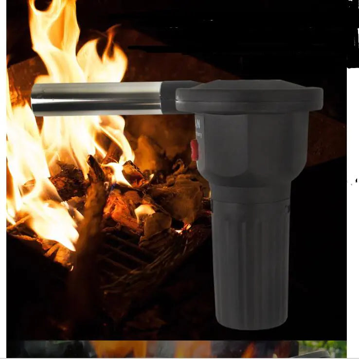 Electric Blower for Charcoal Grill and Tea Set Accessories