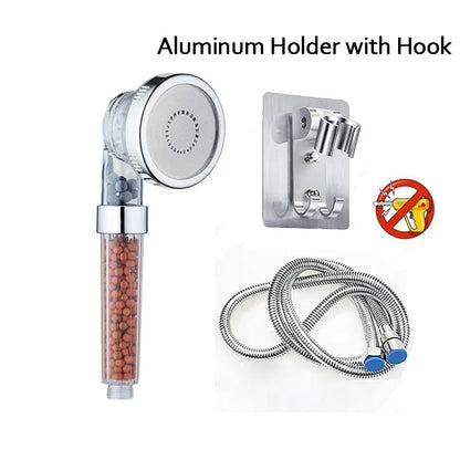 Stone Filled Adjustable Jetting Shower Head