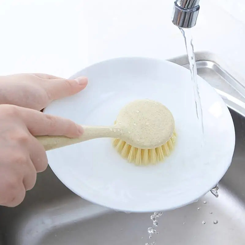 Long Handle Cleaning Brush Set for Kitchen Supplies