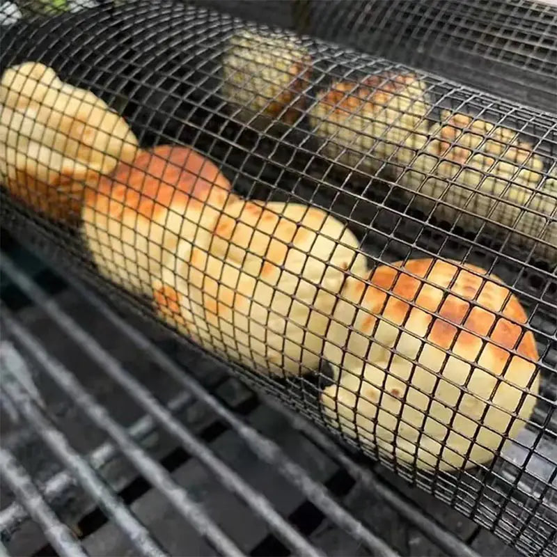 BBQ Basket Stainless Steel Grill Outdoor
