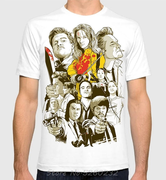 Tarantino All Movies Art T-Shirt