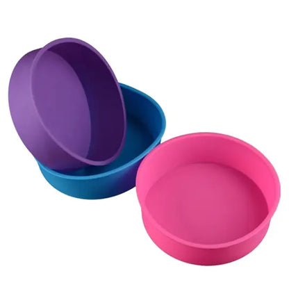 Round Silicone Cake Pan Baking Mold