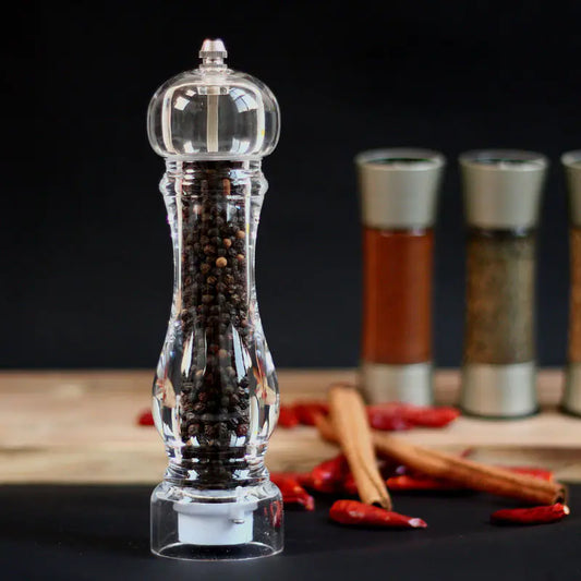Creative Hand Glass Grinder with Pepper Mill