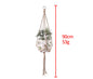 Hanging Planter with Rope and Garden Netting Basket