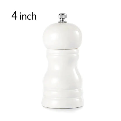 4-Inch Solid Wood Pepper Grinder for Fresh Black Pepper