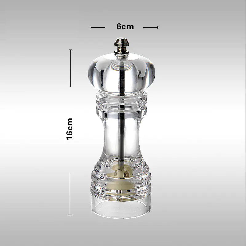Creative Hand Glass Grinder with Pepper Mill