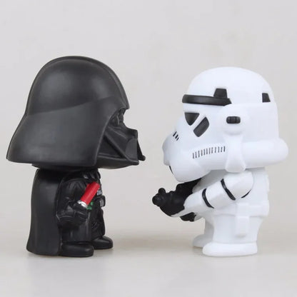 Action Figure Model Toys – Star Wars Darth Vader and Stormtrooper (10cm)