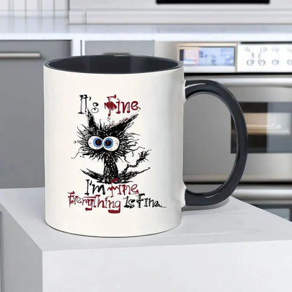 Cats Mug - Furrllowship Of The Ring Cat Lovers 11oz
