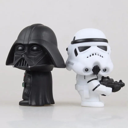 Action Figure Model Toys – Star Wars Darth Vader and Stormtrooper (10cm)