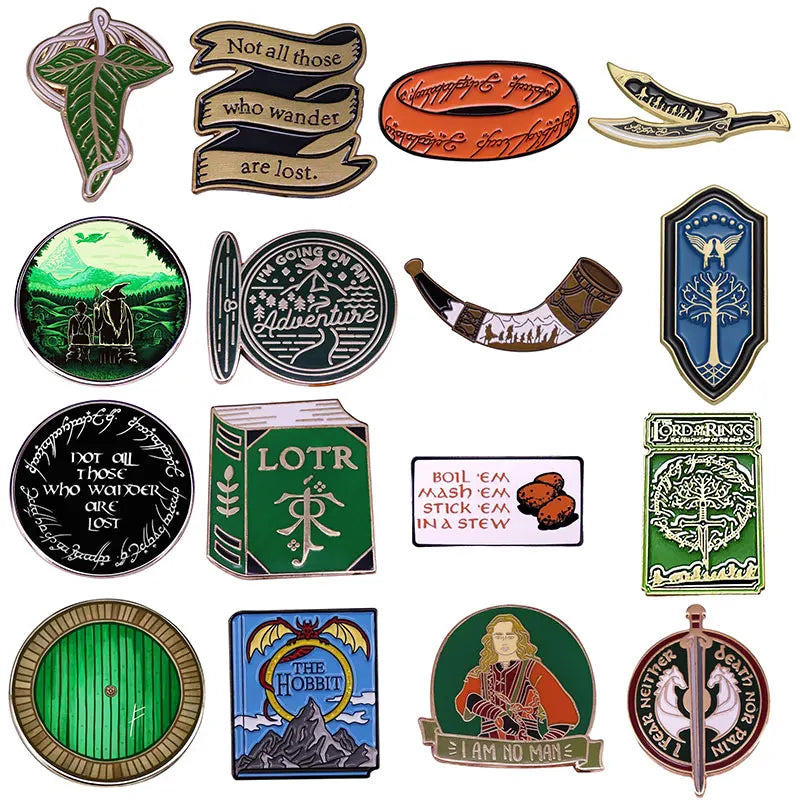 Lord of the Rings Pin Collection – Fashion Accessories & Gifts