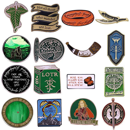 Lord of the Rings Pin Collection – Fashion Accessories & Gifts