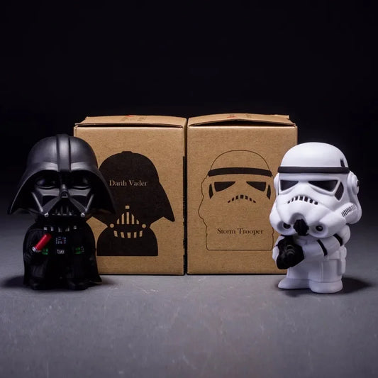 Action Figure Model Toys – Star Wars Darth Vader and Stormtrooper (10cm)