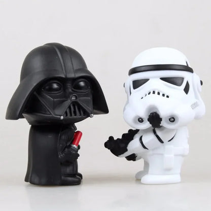 Action Figure Model Toys – Star Wars Darth Vader and Stormtrooper (10cm)