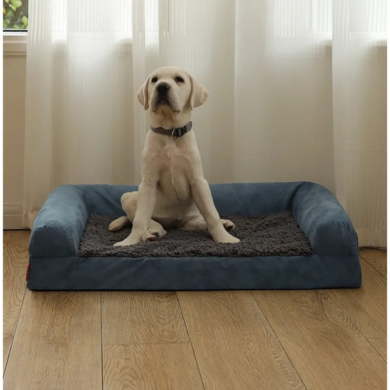 Waterproof Suede Cotton Fleece Kennel