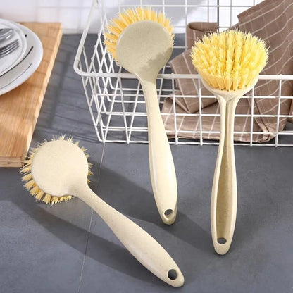 Long Handle Cleaning Brush Set for Kitchen Supplies