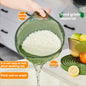 3 in 1 Drain Basket – Rice Washer, Veggie Basin, & Fruit Strainer