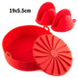 Silicone Baking Mold and Oven Glove Tray Set