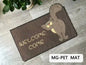 Non-slip Bathroom Door Mat for Home Use