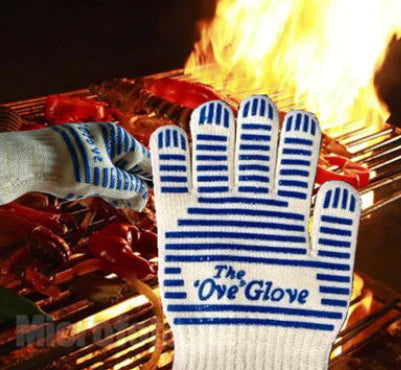 High-Temperature Silicone BBQ Heat Resistant Gloves