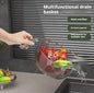 3 in 1 Drain Basket – Rice Washer, Veggie Basin, & Fruit Strainer