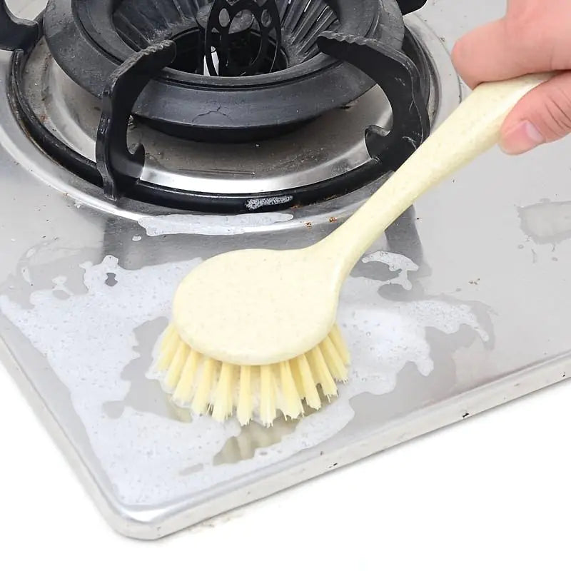 Long Handle Cleaning Brush Set for Kitchen Supplies