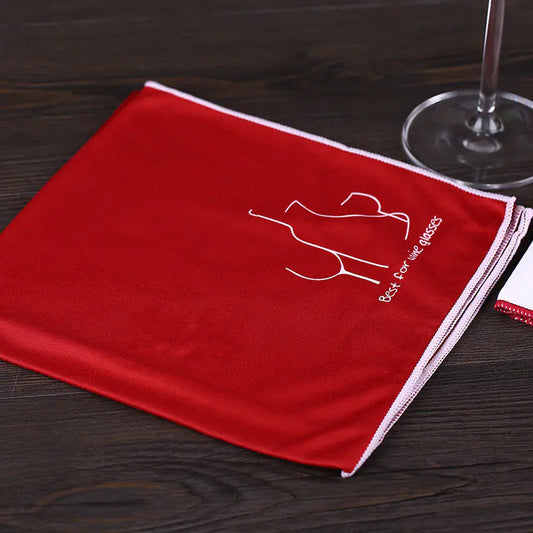 Professional Microfiber Cleaning Cloth for Glassware