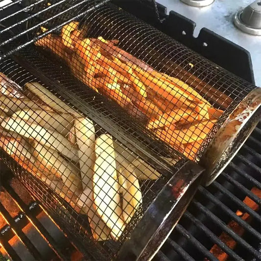 BBQ Basket Stainless Steel Grill Outdoor