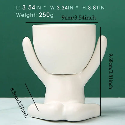 Nordic Creative Ceramics Flower Pot