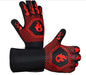 Heat Resistant Silicone BBQ Mitts for Cooking (1 Pair)