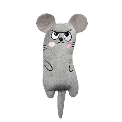 Cat Pet Plush Embroidered Mint Toys