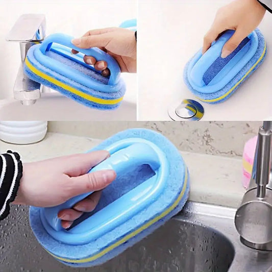 Kitchen Bathroom Cleaning Brush and Sponge Tools