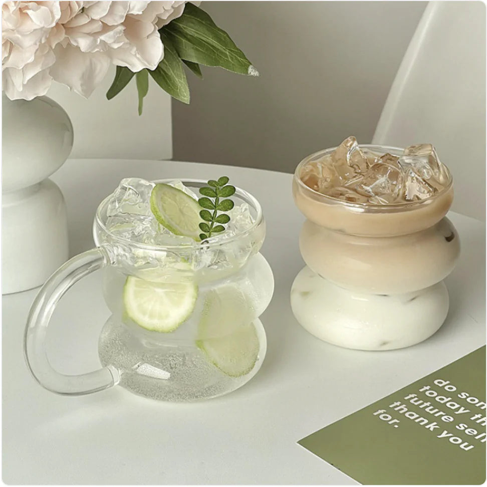 Heat-Resistant Borosilicate Glass Cup