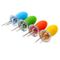 Stainless Steel Corn Holders - Portable BBQ Forks (2 pcs)