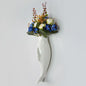 Wall Ceramic Goldfish Vase
