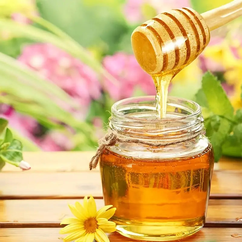 Wooden Honey Mixing Stick Set - Eco-Friendly Kitchen Tools
