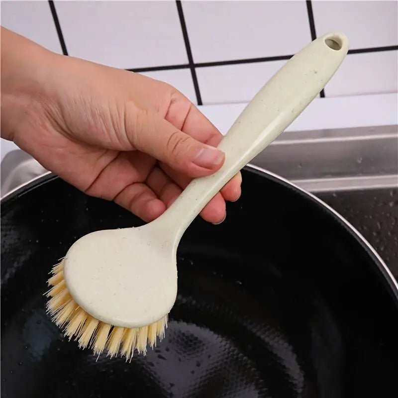 Long Handle Cleaning Brush Set for Kitchen Supplies