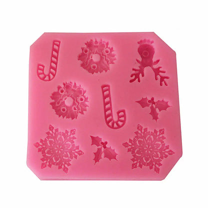 DIY Snowflake Fondant Cake Baking Tool